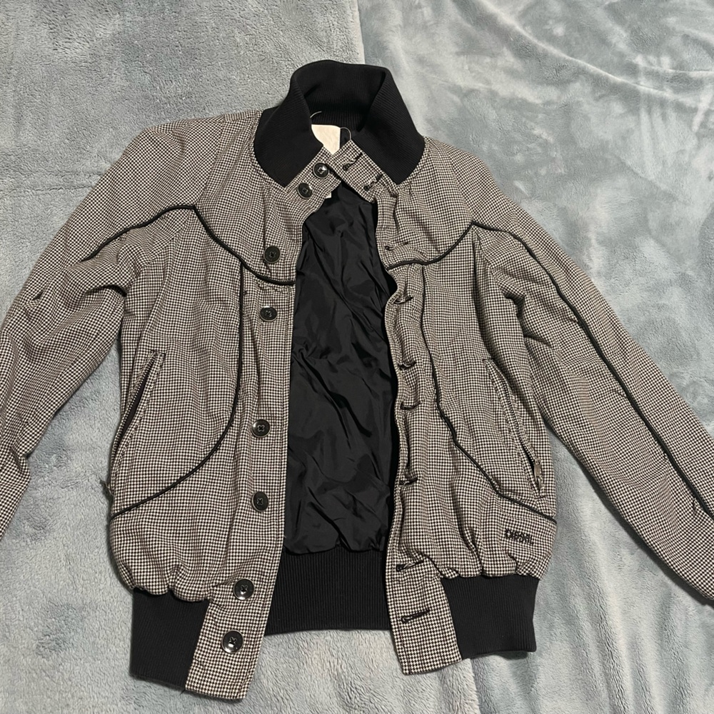 DIESEL BLACK AND WHITE JACKET
